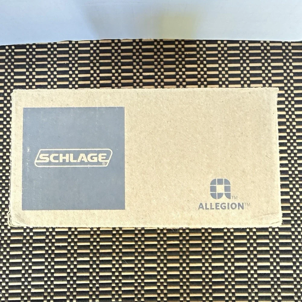 2 Schlage Allegion F170LAT622 Latitude Dummy Matte Black Lever Door Handle New